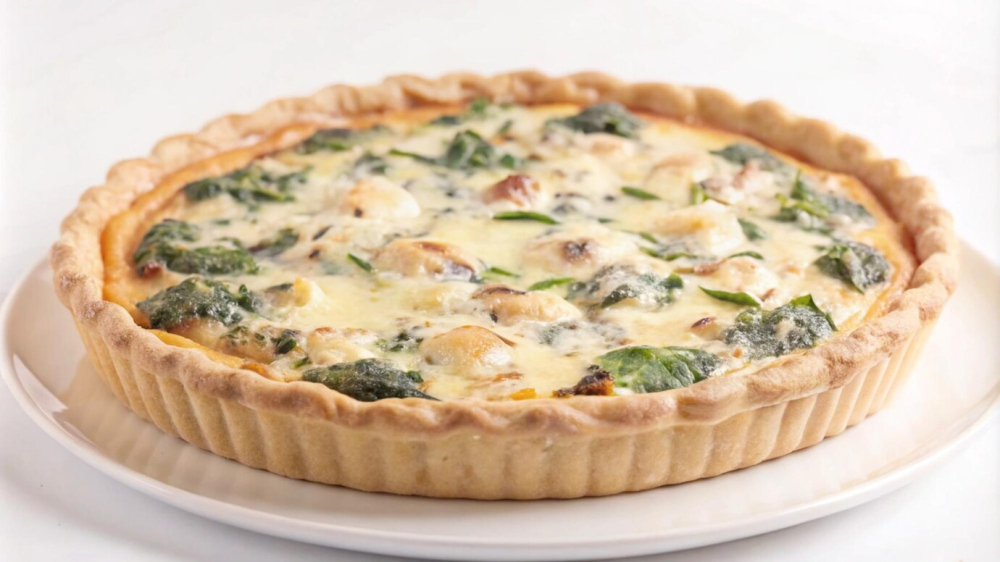 Jeudi : Quiche Lorraine, Salade